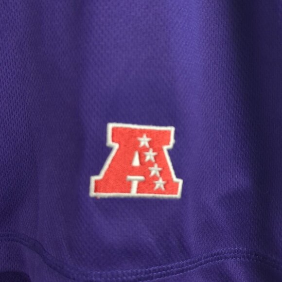 Baltimore Ravens NFL Team Apparel Mens Purple Polo 2XL Moisture Wicking Stretch - Picture 7 of 15